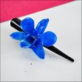 Dark Blue Dendrobium Orchid Hair Clip