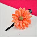 Orange Daisy Hair Clip