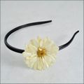 White Daisy Headband