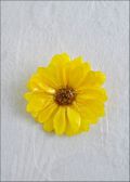Yellow Daisy Bar Pin