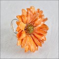 Adjustable Daisy Ring in Cinnamon