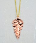 Fern Necklace - Rose Gold