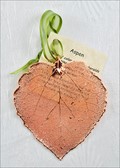 Aspen Ornament - Rose Gold