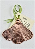 Ginkgo Ornament - Rose Gold*